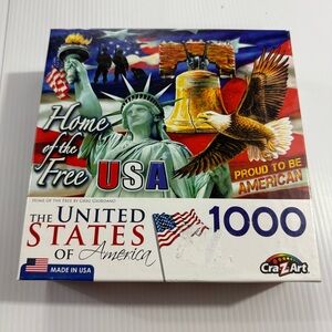 18. Cra-Z-Art Patriotic USA Puzzle - 1000 Pieces